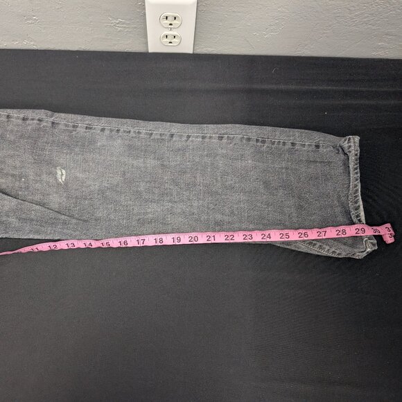 Vintage Distressed Arizona Jeans Dark Gray Jeans Men's Size 32x32 - Picture 6 of 6